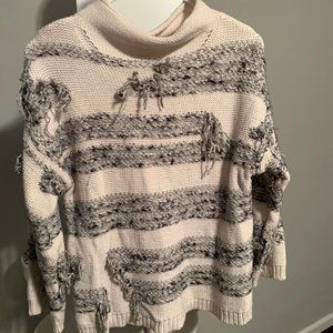 Lou & Grey Cozy Gray Sweater